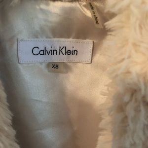 Calvin Klein Faux Fur Vest